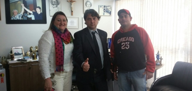 Vereadores do PMDB de Mariópolis visitam Anibelli Neto.