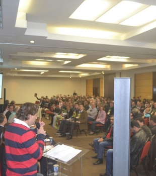 Encontro do PMDB do Paraná em Curitiba.