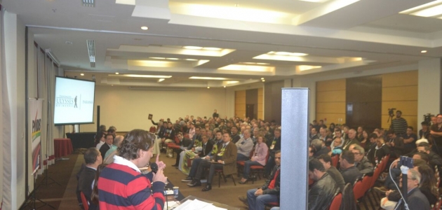 Encontro do PMDB do Paraná em Curitiba.