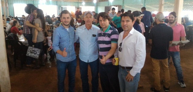 Anibelli em Ourizona com o Prefeito Rodrigo do PMDB