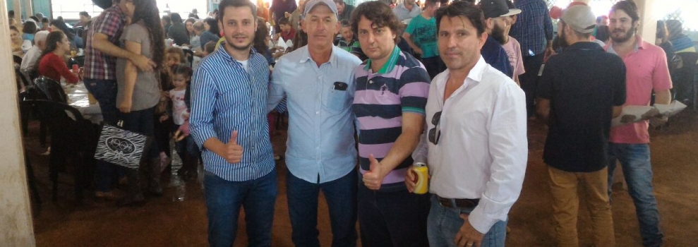 Anibelli em Ourizona com o Prefeito Rodrigo do PMDB