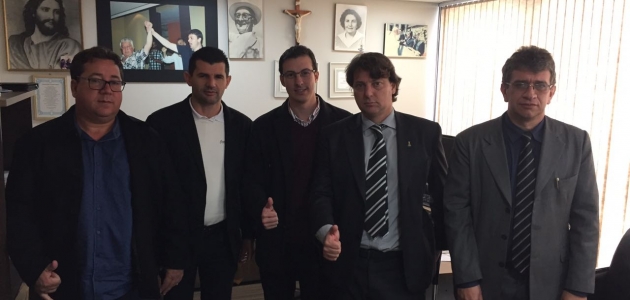 Anibelli Neto recebe Autoridades de Chopinzinho.