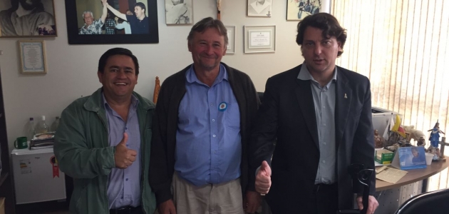 Anibelli recebe amigos de Doutor Ulysses