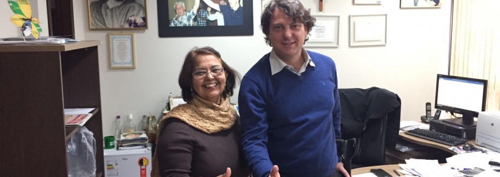 Anibelli Neto recebe a visita da Vice-prefeita Gracinha de Conselheiro Mairinck