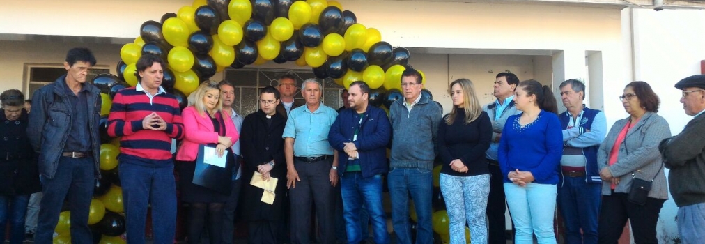 Anibelli participa da inauguração da ala de Radiografia em Agudos do Sul.  