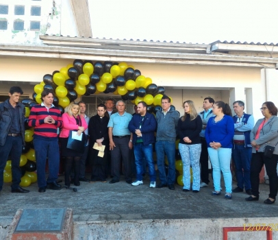 Anibelli participa da inauguração da ala de Radiografia em Agudos do Sul.  