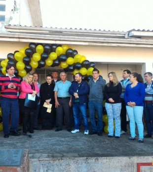 Anibelli participa da inauguração da ala de Radiografia em Agudos do Sul.  