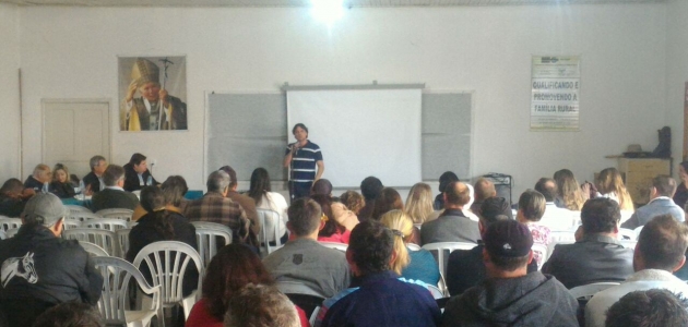 Anibelli Neto participa do Encontro com Agricultores na 1ª Festa do Produtor em Agudos do Sul.