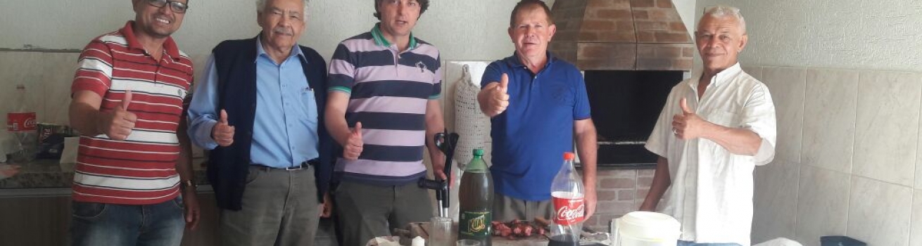 Anibelli com o Amigo João Ferracioli.