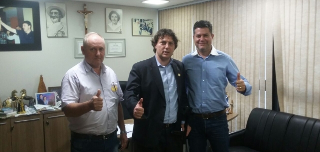 Visita dos Amigos Emerson Fonseca (Mexo) e Pedro Pagno.
