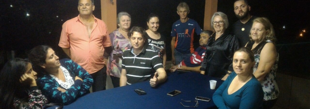 Deputado Anibelli Neto visita Dona Zenilda, de Barra do Jacaré