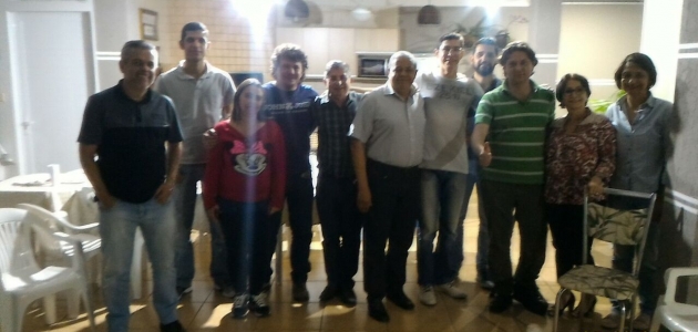 Anibelli visita Maringá para reunião com amigos Saneparianos.