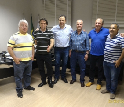 Anibelli visita o prefeito Bill de Campina Grande do Sul.          