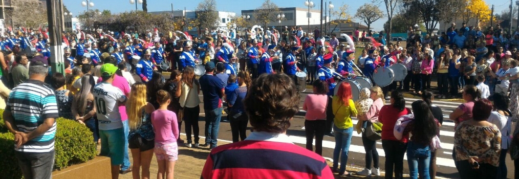 Anibelli participa do desfile de 7 de setembro na Cidade de Clevelândia.