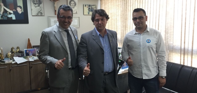 Visita do Amigo Ary Nunes de Rio Branco do Sul.