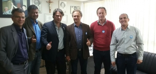 Anibelli Neto Recebe Técnicos da EMATER.