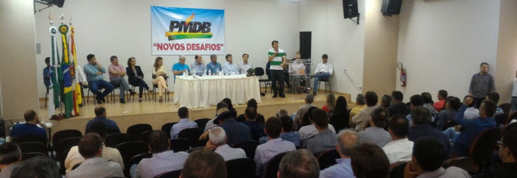 Encontro Regional do PMDB acontece em Santa Mariana.