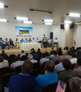 Encontro Regional do PMDB acontece em Santa Mariana.