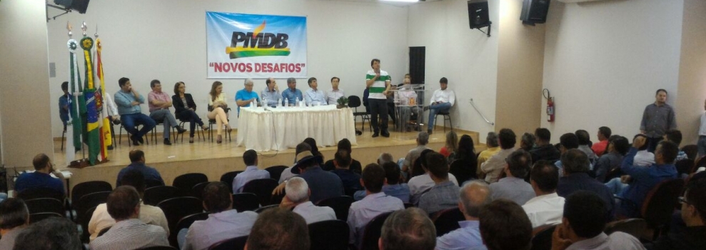 Encontro Regional do PMDB acontece em Santa Mariana.