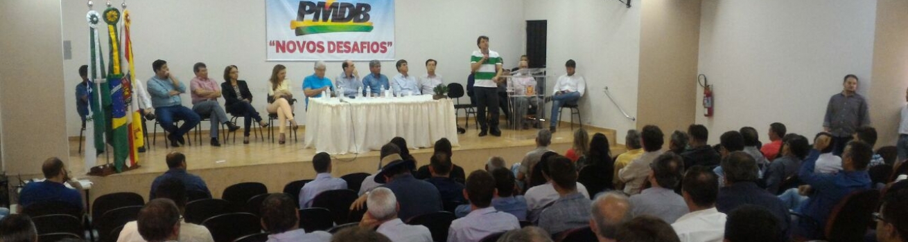 Encontro Regional do PMDB acontece em Santa Mariana.