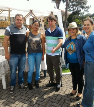 Deputado Anibelli Neto visita Agudos do Sul e parabeniza o município pelos seus 56 anos.