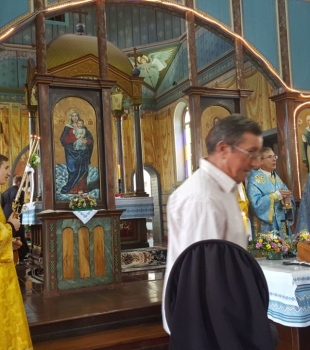 Santa Missa no Santuário de Nossa Senhora dos Corais