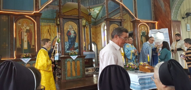 Santa Missa no Santuário de Nossa Senhora dos Corais