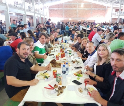  Anibelli na homenagem à Padroeira de Piên, Nossa Senhora das Graças.  