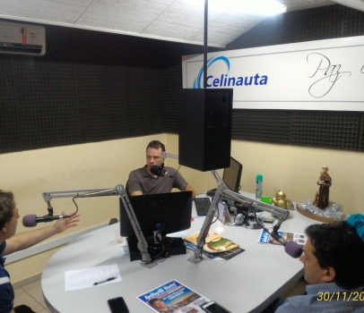 Entrevista a Rádio Celinauta em Pato Branco