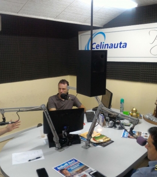 Entrevista a Rádio Celinauta em Pato Branco