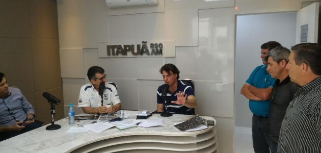 Entrevista ao amigo Carrapicho da Rádio Itapuã