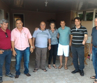 Anibelli Neto  visitou os amigos de Itapejara D’Oeste