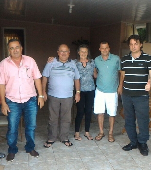 Anibelli Neto  visitou os amigos de Itapejara D’Oeste