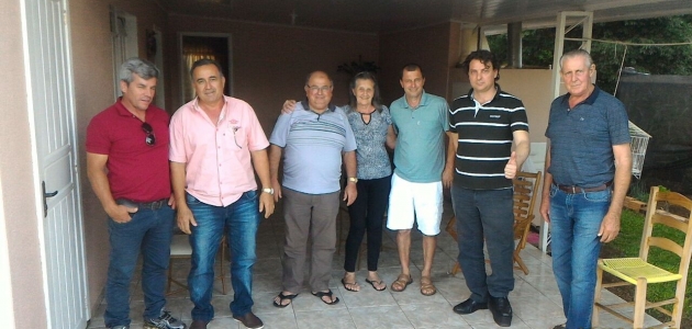 Anibelli Neto  visitou os amigos de Itapejara D’Oeste