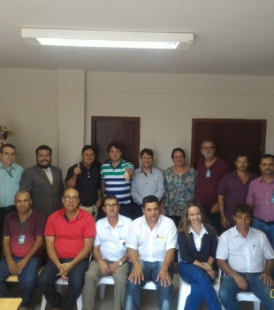 Visita ao Prefeito Rogério Riguetti do PMDB na Cidade de Engenheiro Beltrão. 