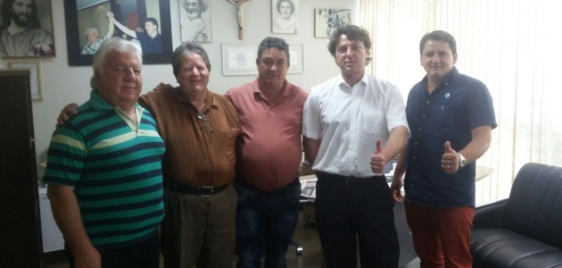 Anibelli Neto recebe a visita dos Amigos de Palmas.