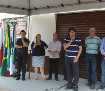 Deputado Anibelli Neto na Inauguração do Armazém da Família em Agudos do Sul.