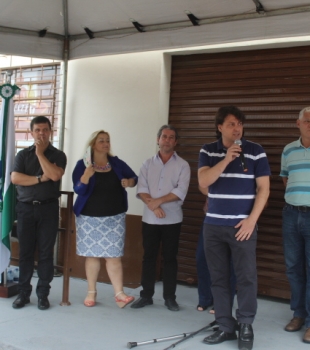 Deputado Anibelli Neto na Inauguração do Armazém da Família em Agudos do Sul.