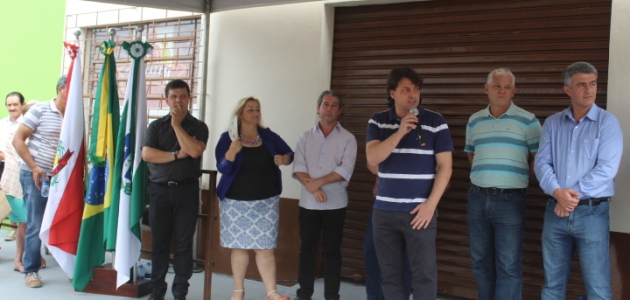 Deputado Anibelli Neto na Inauguração do Armazém da Família em Agudos do Sul.