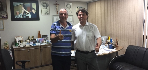 Visita do vereador Toninho de Atalaia