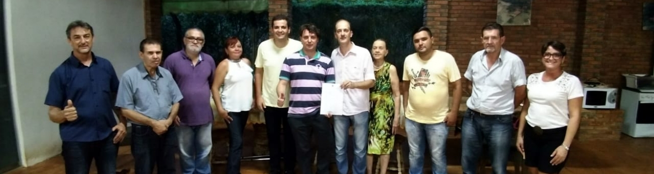 Anibelli Neto entrega a homologação do MDB em Nova Londrina