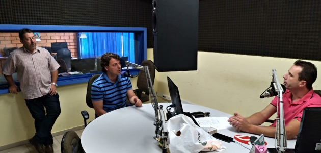 Anibelli Neto concedeu entrevista ao amigo Matheus da Radio Celinauta AM 1010.