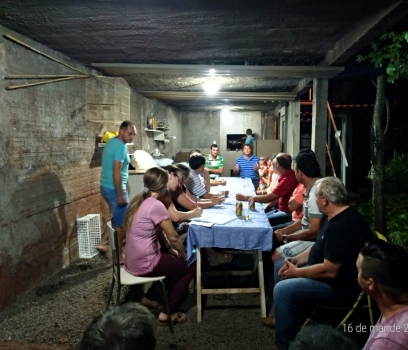 Visita ao amigo Jair Morgan em Nova Prata do Iguaçu.