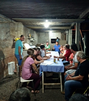 Visita ao amigo Jair Morgan em Nova Prata do Iguaçu.