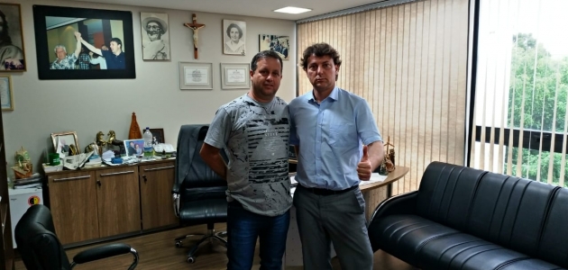 Visita do Amigo Neno Presidente do MDB de Munhoz de Mello.