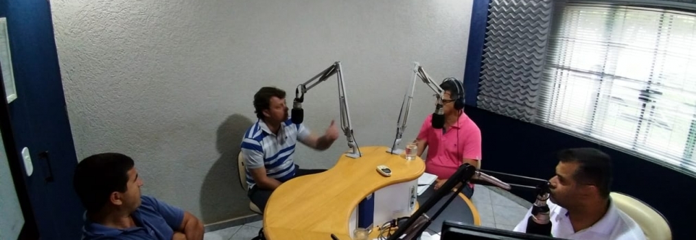 Entrevista na Rádio FM 104 em Goioerê