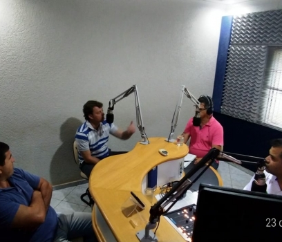 Entrevista na Rádio FM 104 em Goioerê