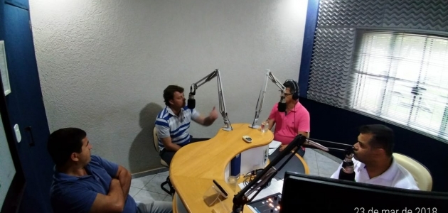Entrevista na Rádio FM 104 em Goioerê