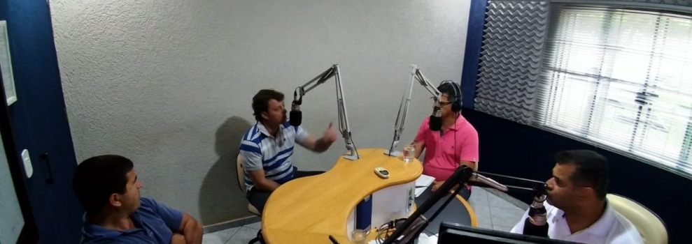 Entrevista na Rádio FM 104 em Goioerê