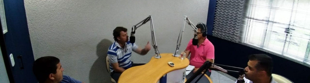 Entrevista na Rádio FM 104 em Goioerê